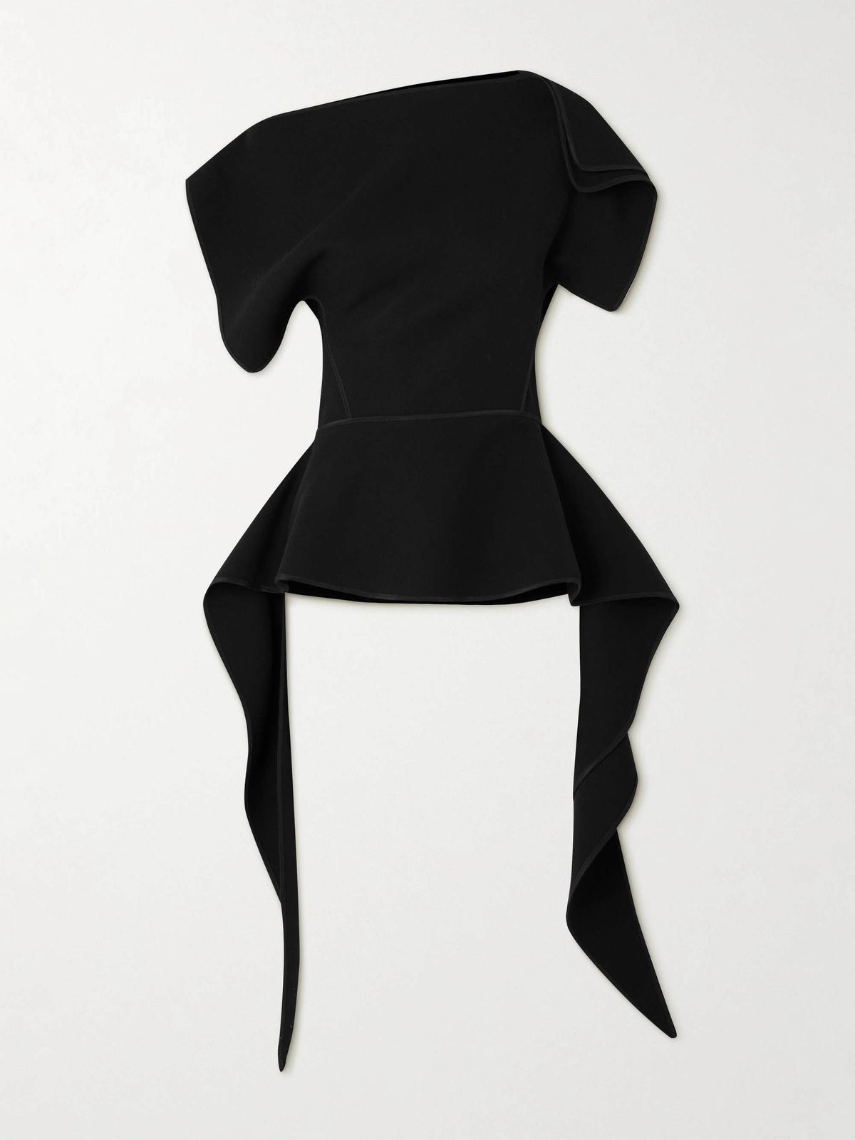 Asymmetrical Fringe Top And Pants Two-Piece Set