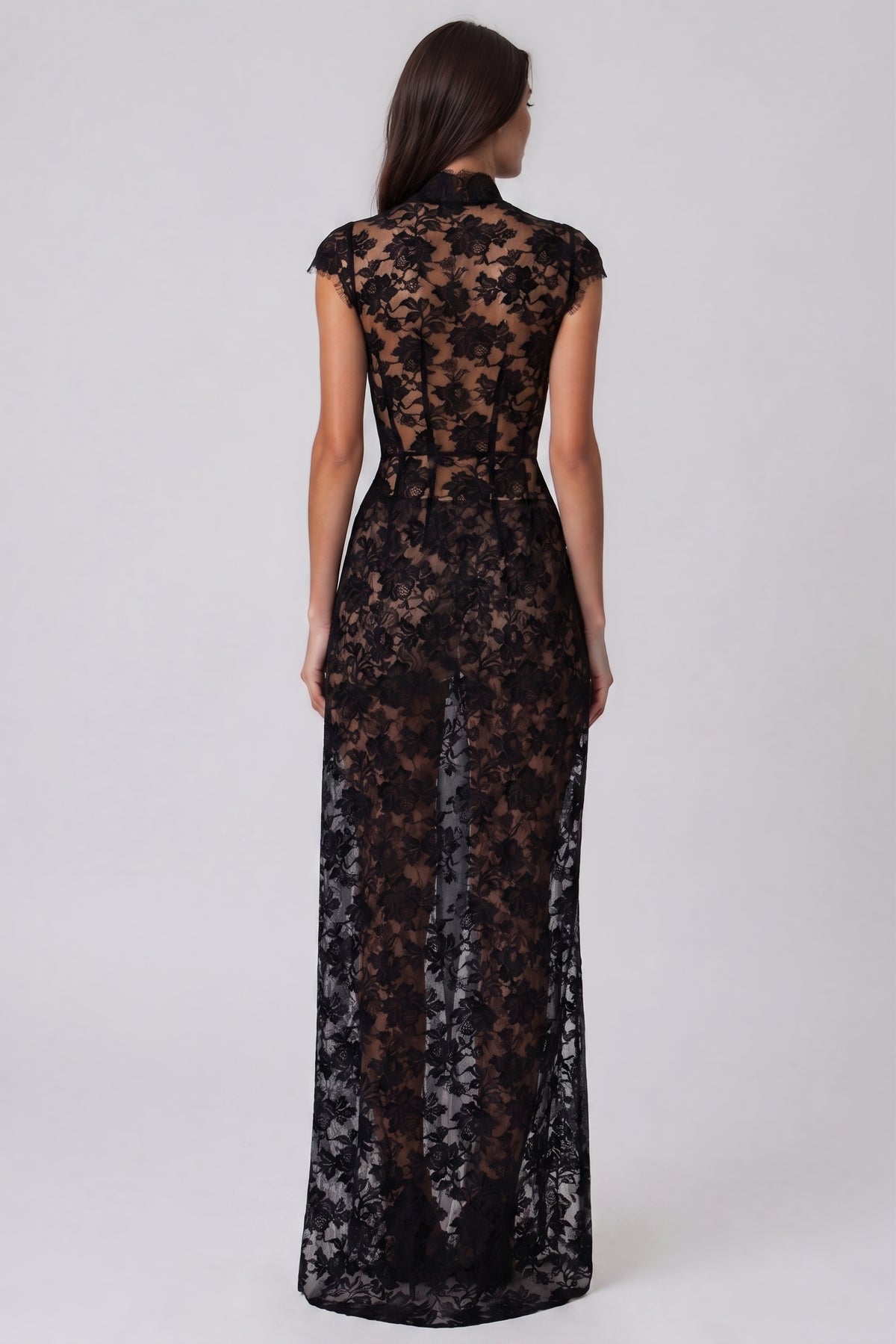 Elegant Lace Cutout Top