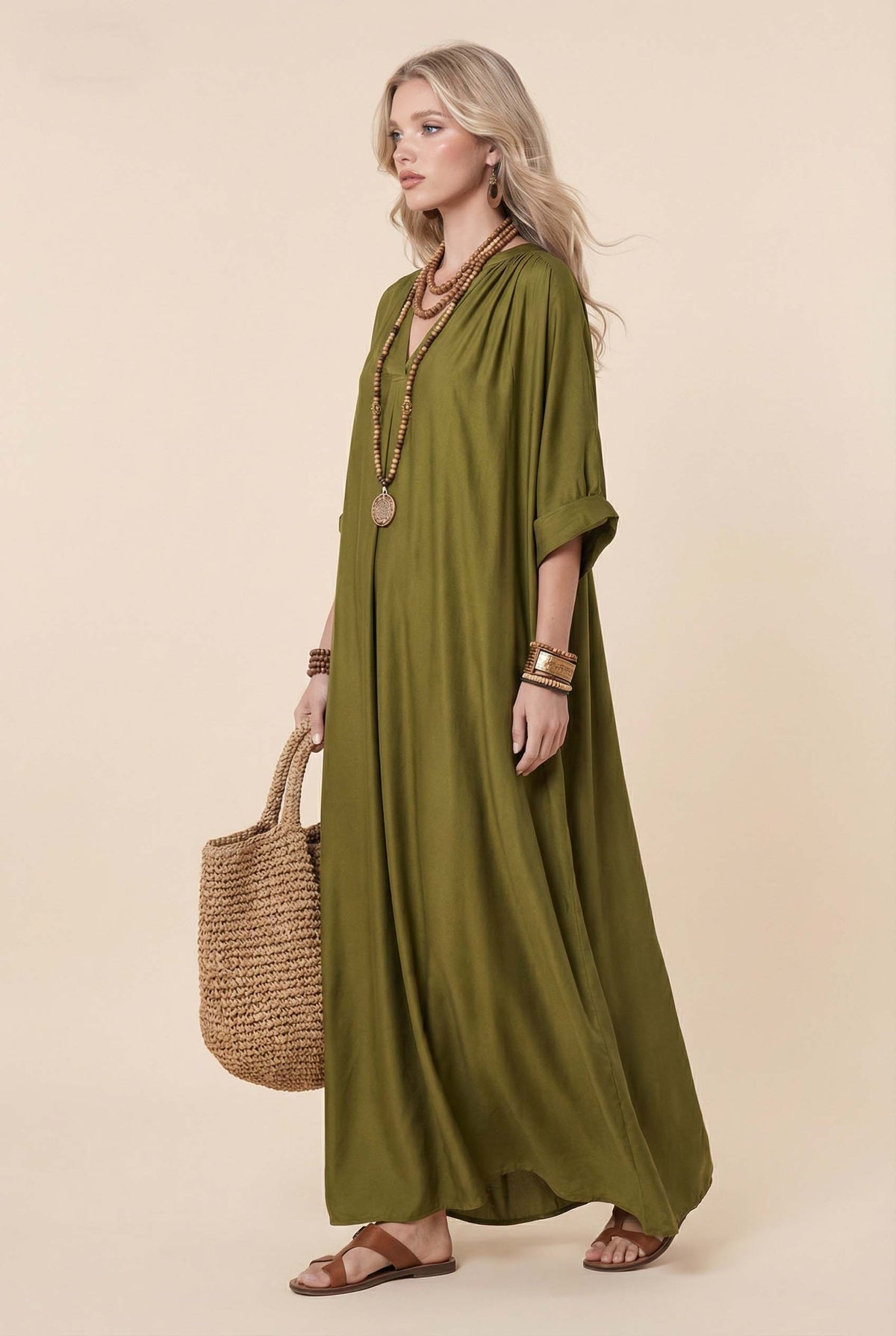 Minimalist Loose Shirt Dress