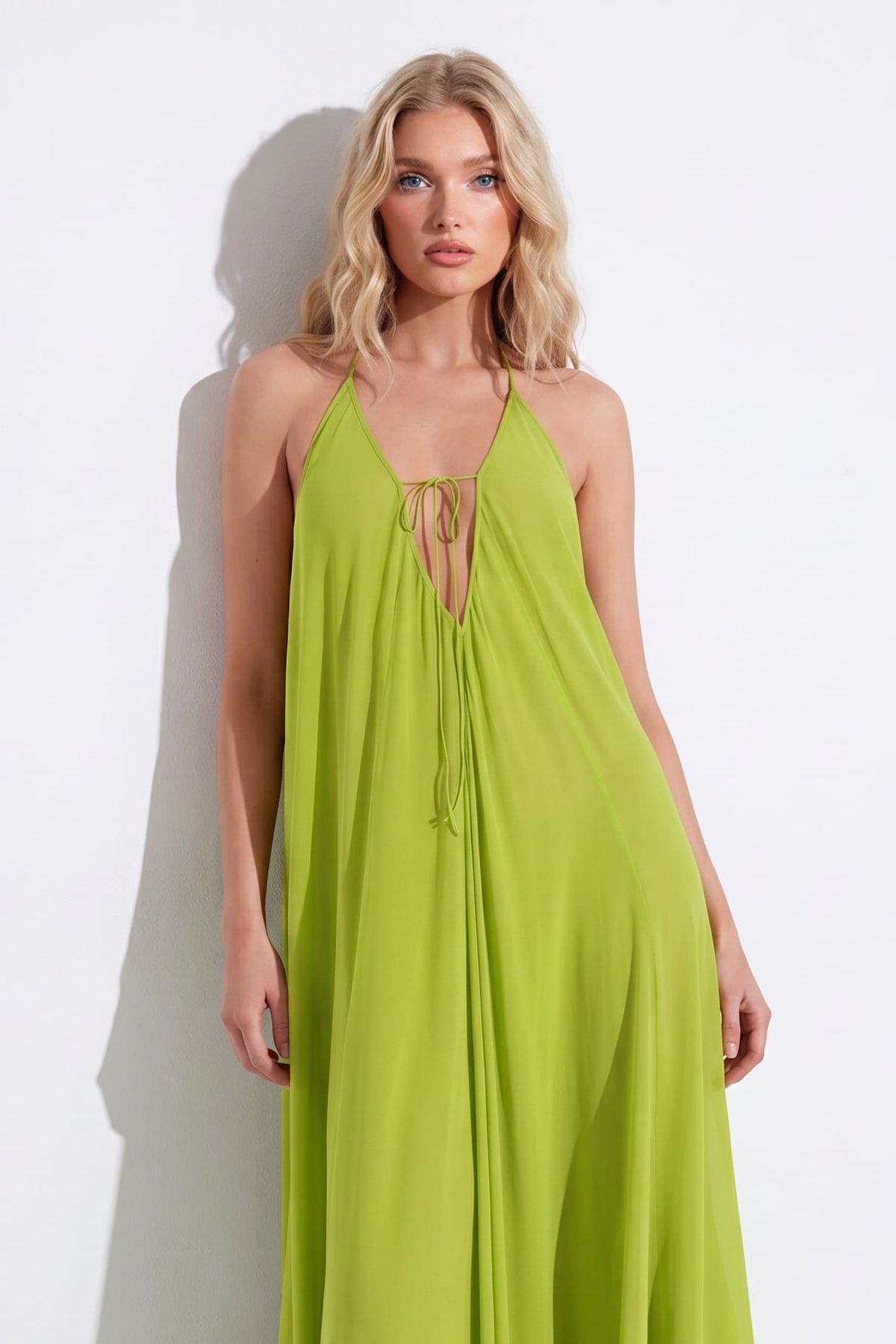 Vacation Style Loose Maxi Dress