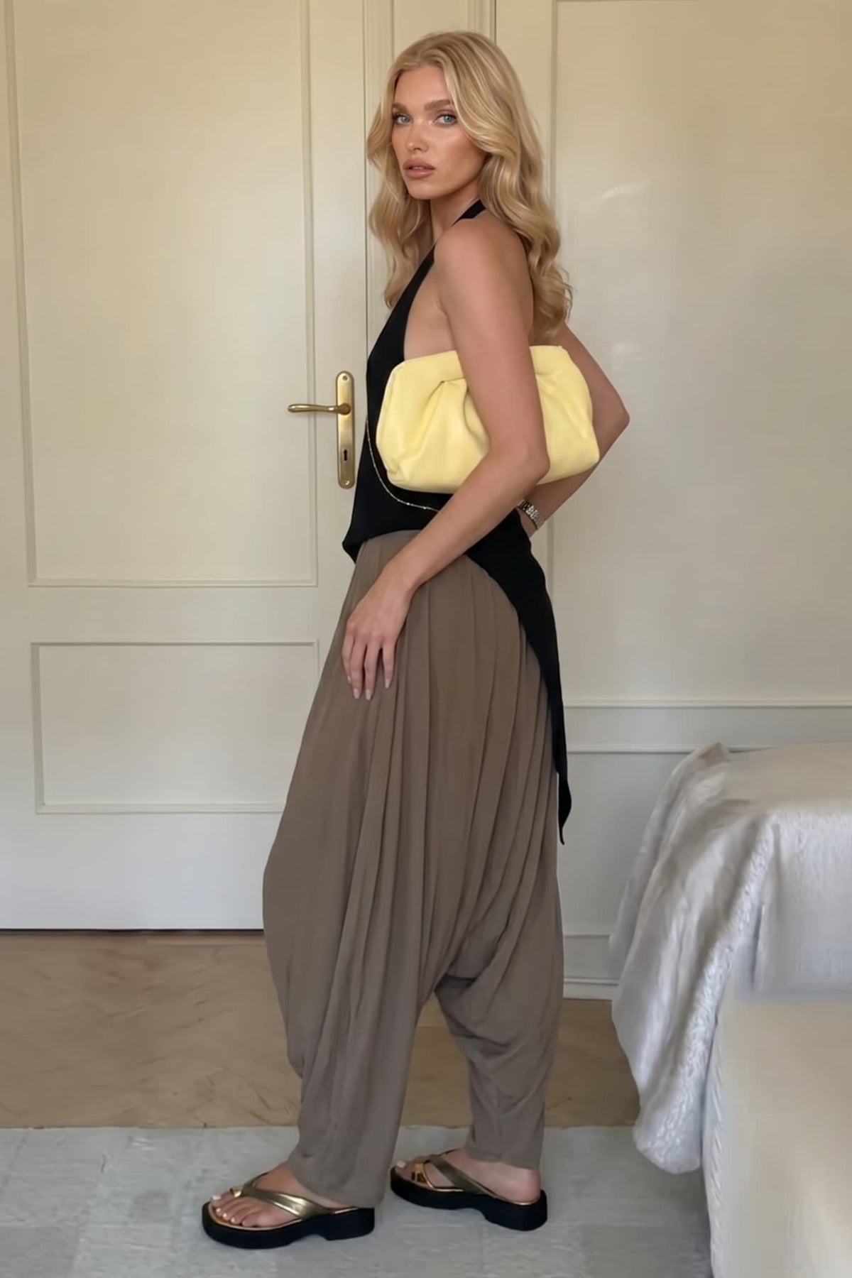 Halter-Neck Top And Bloomers Set