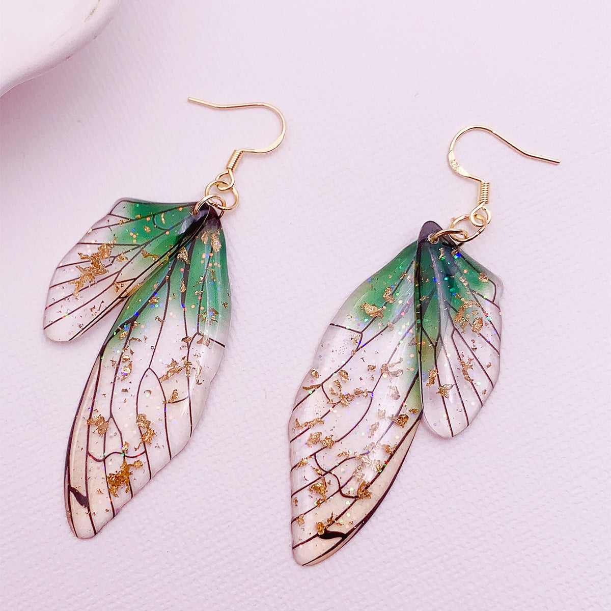 Butterfly Wing Handmade Earrings-Likemychoice