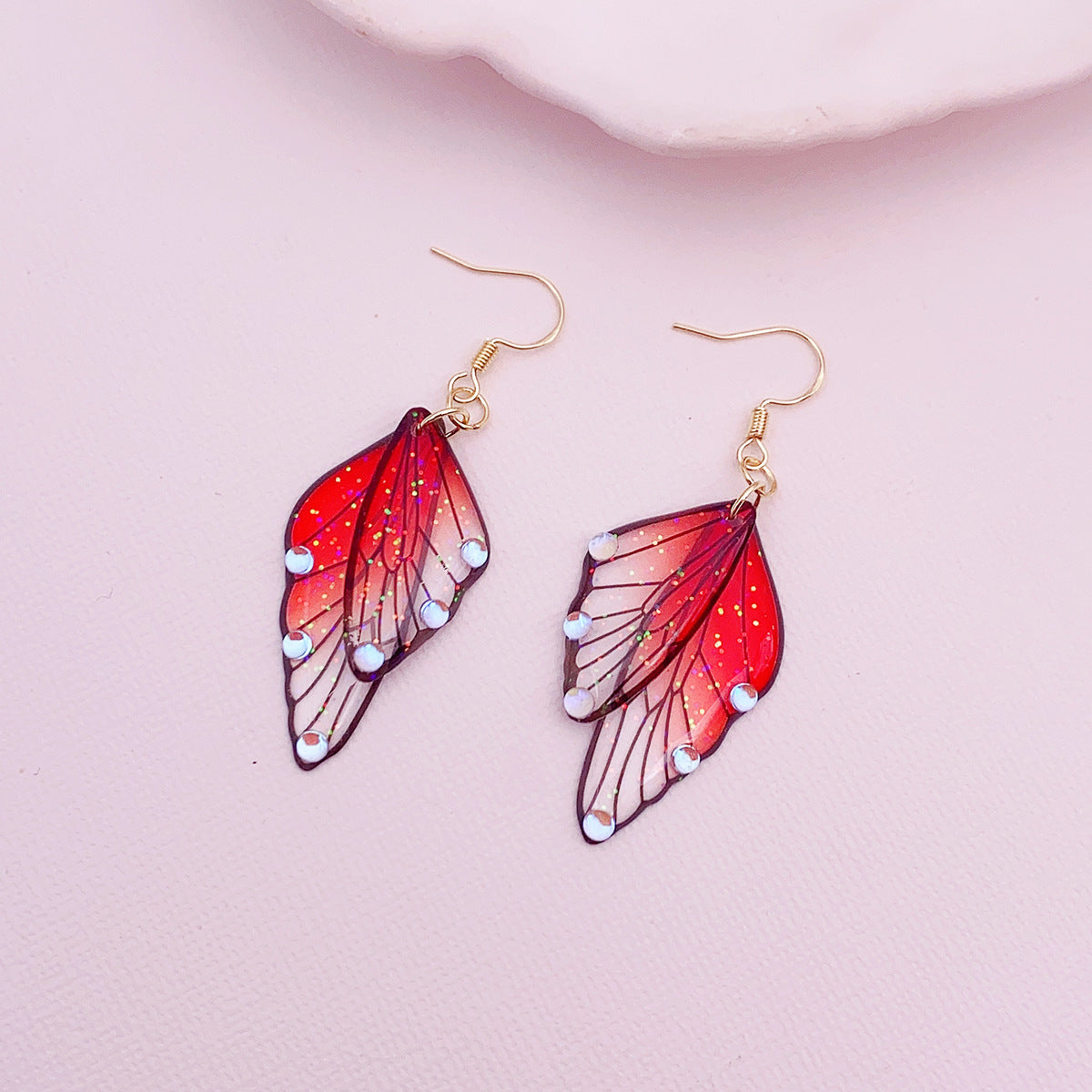 Butterfly Wing Handmade Earrings-Likemychoice