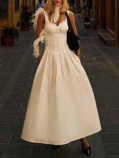 Elegant Lace V-Neck Bodycon Midi Dress