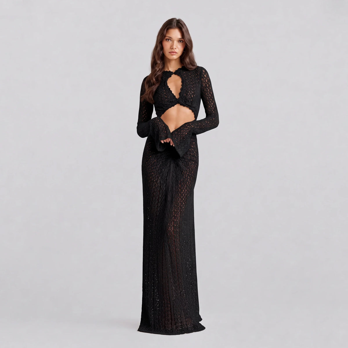 Sheer lace asymmetrical beach vacation dress [erp-image:ae9e771289041db6e86a3516]