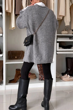 Chunky Ribbed Knit Button-Up Cardigan Sweater with Pockets [erp-image:7c7465c0574b70805def2842]