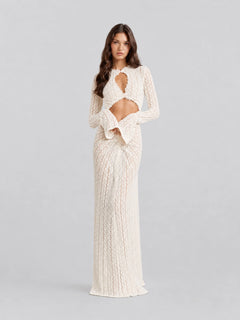 Sheer lace asymmetrical beach vacation dress [erp-image:fff65ef0e0e8ca9d0fa2df87]
