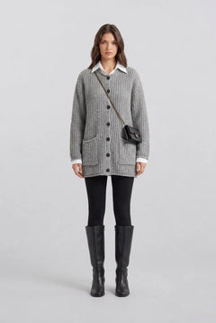 Chunky Ribbed Knit Button-Up Cardigan Sweater with Pockets [erp-image:7b54e83ea4acf3e66fc94135]