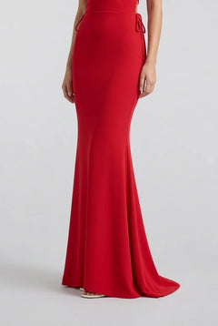 Deep V Neck Halter Sleeveless Floor Length Red Formal Evening Maxi Dress [erp-image:81b0430505faea4f5a9bfdfa]
