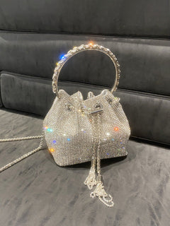 Hot Diamond Bucket Handle Handbag-Likemychoice