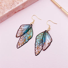 Butterfly Wing Handmade Earrings-Likemychoice