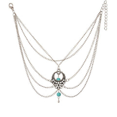 Silver Beach Boho Anklet-Likemychoice