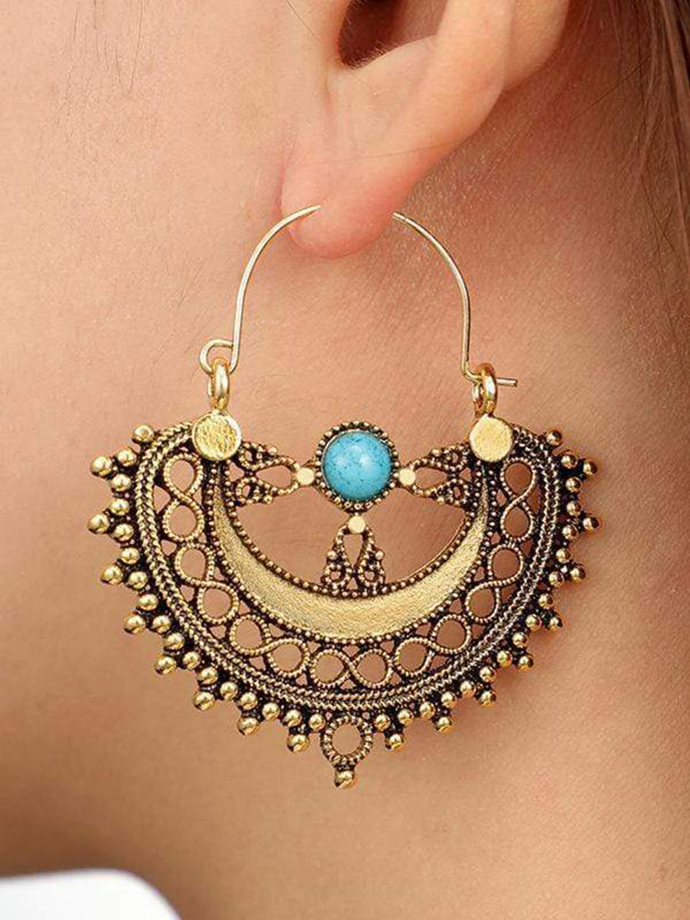 Infinity Drop Boho Earrings-Likemychoice