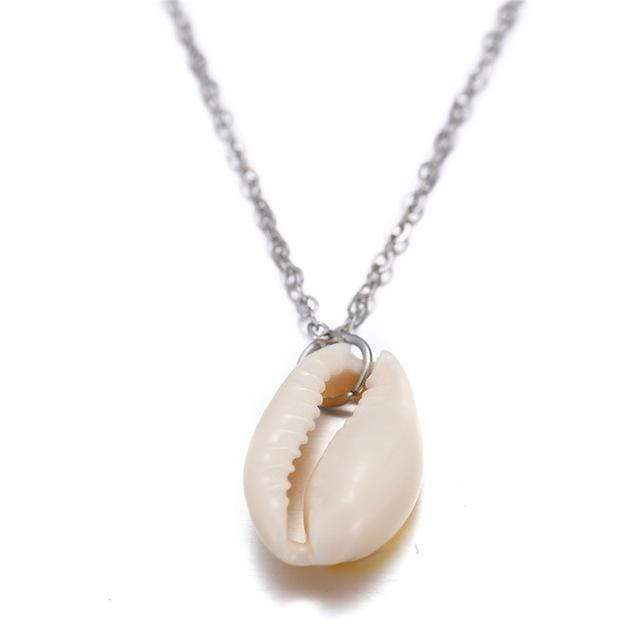 Conch Shell Pendant Necklace-Likemychoice