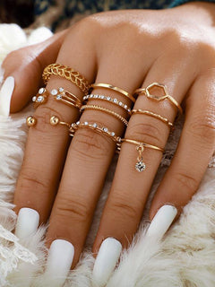 Iris Ring Set 8pcs-Likemychoice